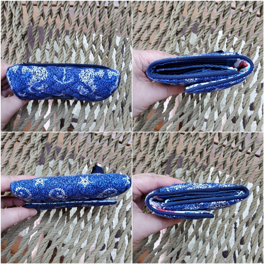 Vera Bradley Sea Horse of Course Riley Wallet - Picture 16 of 16